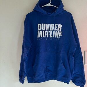 Dunder Mifflin Blue hoodie